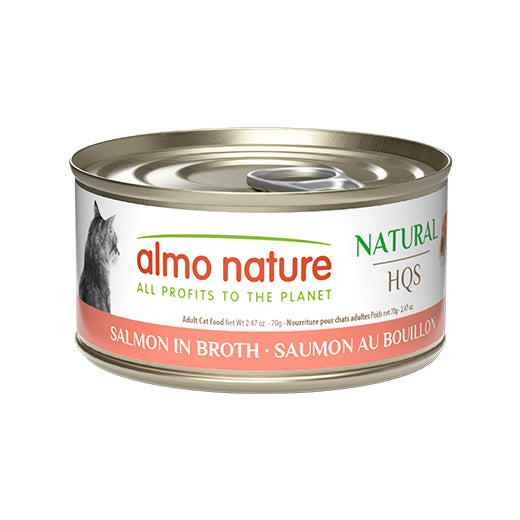 Almo Nature Salmon in Broth Cat Wet Food