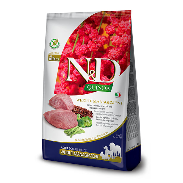Farmina N&D Quinoa Lamb Weight Management Med/Maxi Dog Food