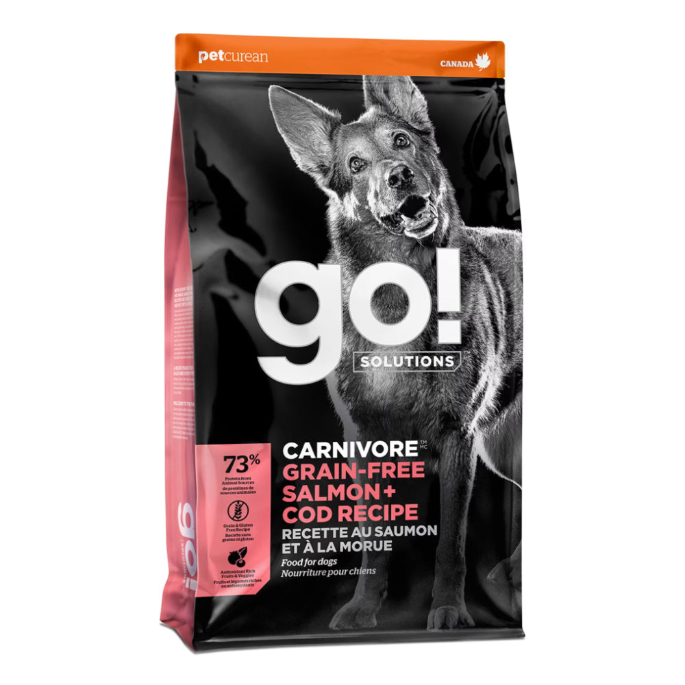 GO! Carnivore Salmon + Cod Grain-Free Dog Food