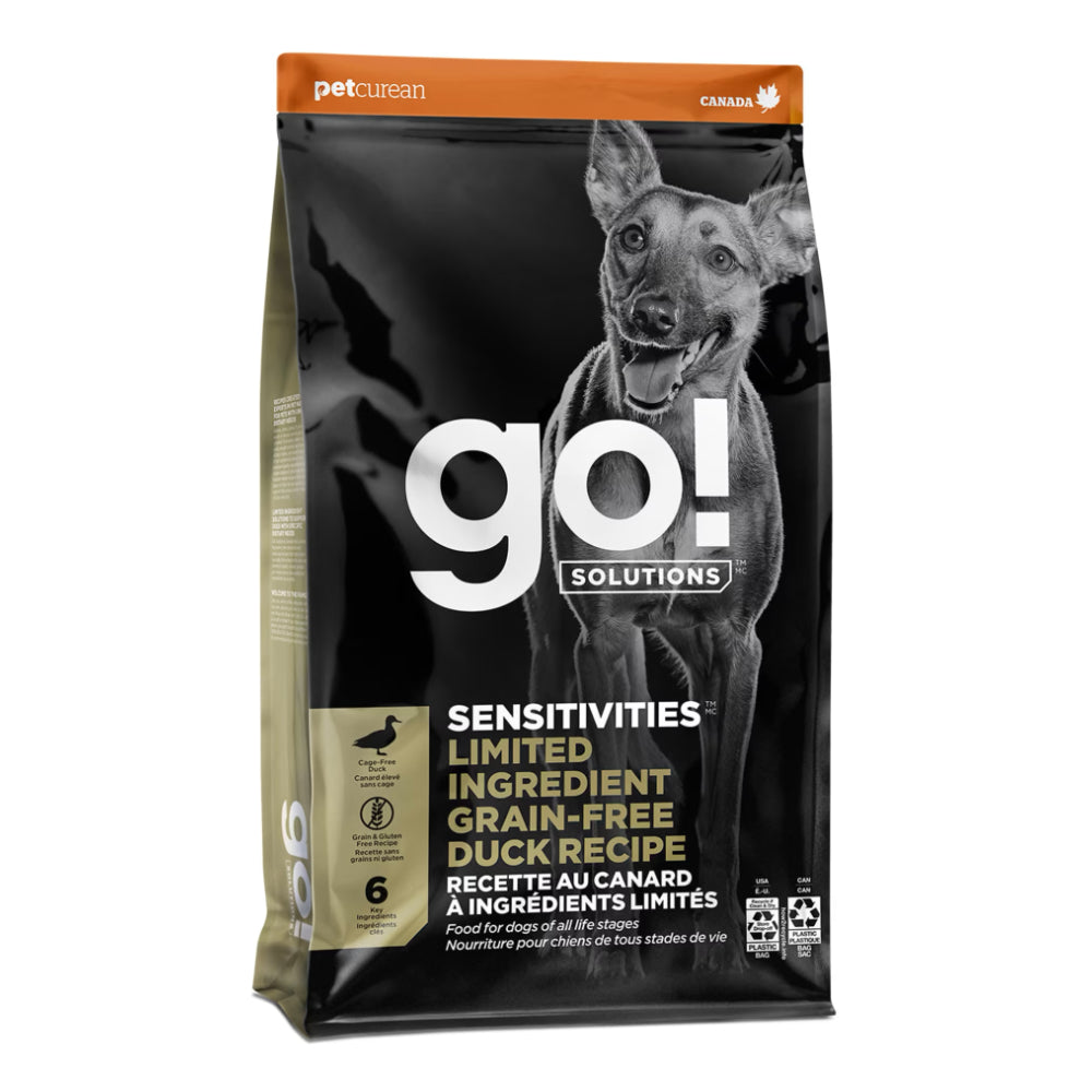 GO! Sensitivities L.I.D. Grain-Free Duck Dog Food