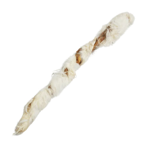 Grand Valley Quail Rabbit Hide Twists Dehydrated for Dogs