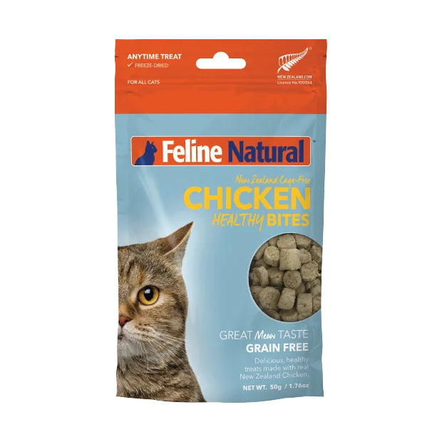 Feline Natural Chicken Healthy Bites Cat Treats