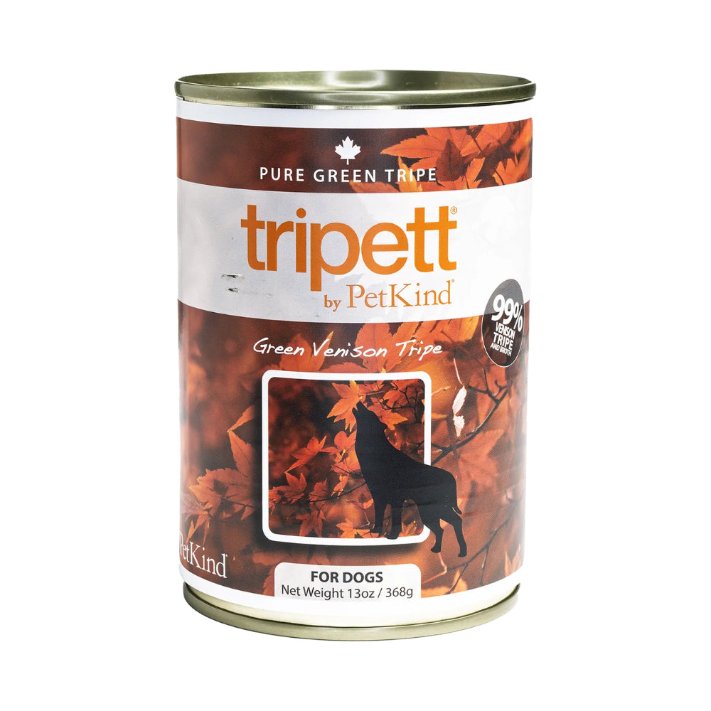 PetKind Tripett Green Venison Tripe Dog Wet Food