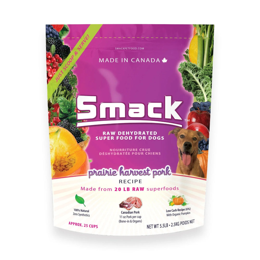 Smack Prairie Harvest Pork Dog Food