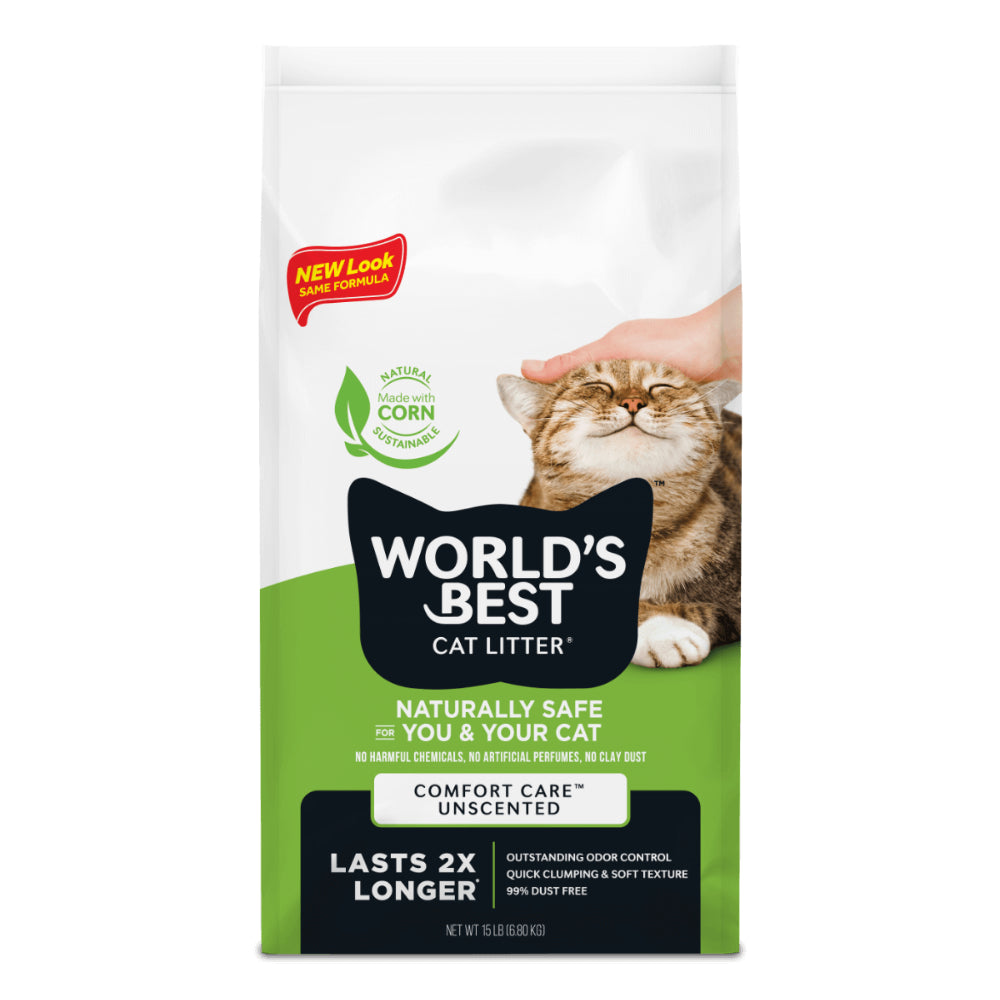 World's Best Comfort Care Unscented Cat Litter