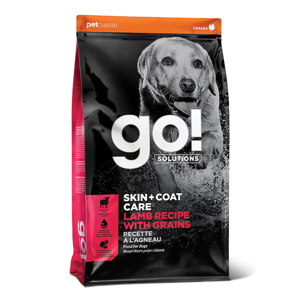 Curated visual reference: Fresh Look at Go Skin Coat Lamb With Grains Dog Food