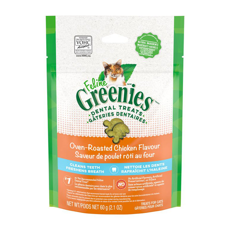 Greenies Feline Chicken Dental Cat Treats