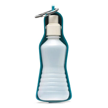 Messy Mutts Blue Plastic Water Dispenser for Dogs