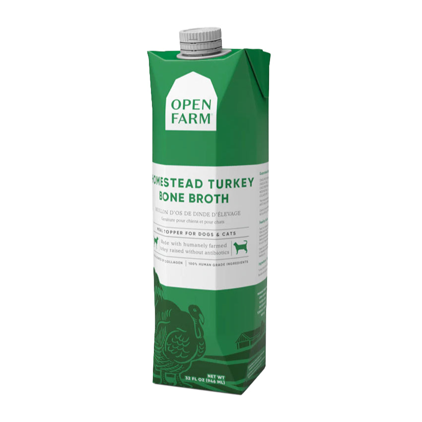 Open Farm Turkey Bone Broth for Dogs & Cats