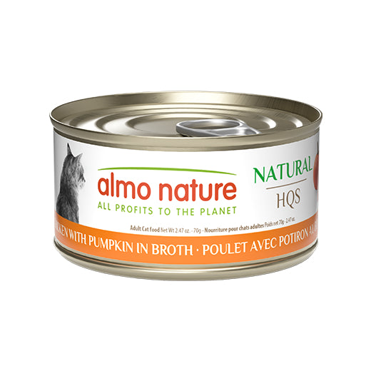 Almo Nature Chicken with Pumpkin in Broth Cat Wet Food