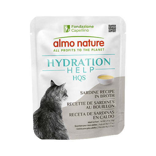 Almo Nature Hydration Help Sardine in Broth Cat Wet Food