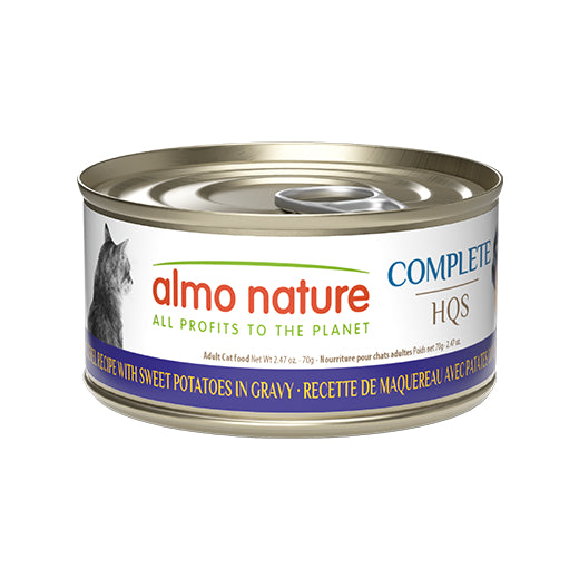 Almo Nature Mackerel with Sweet Potatoes in Gravy Cat Wet Food