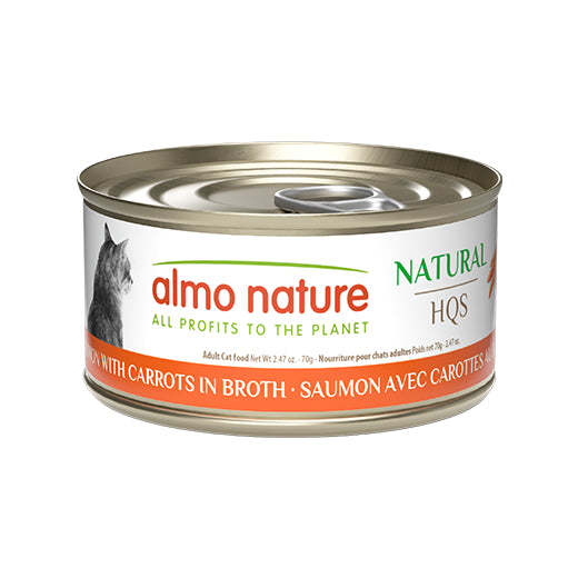Almo Nature Salmon with Carrots in Broth Cat Wet Food