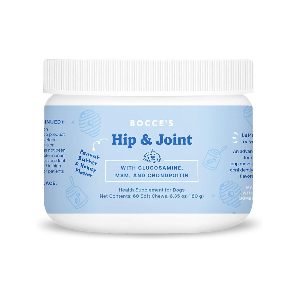 Bocce's Bakery Hip & Joint Supplement Chews for Dogs