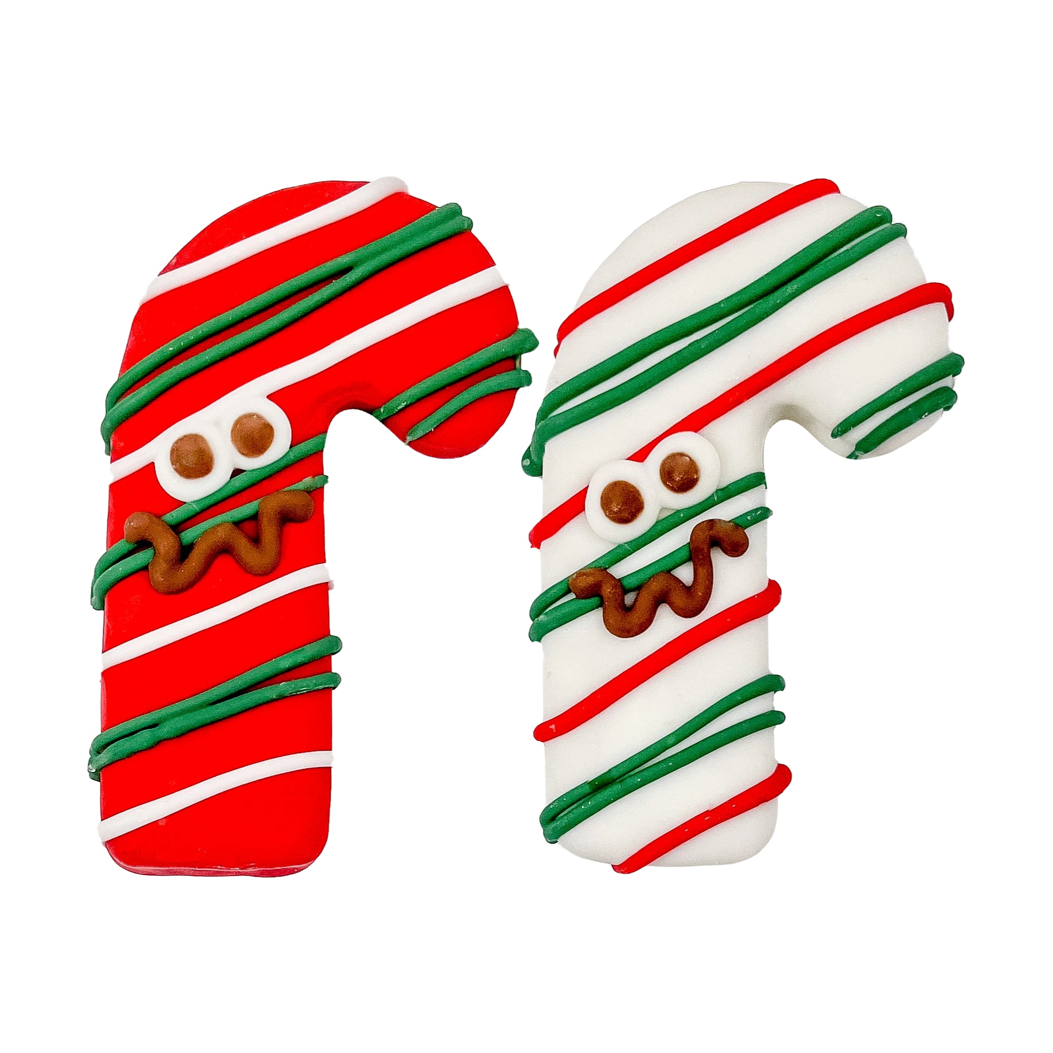 Bosco and Roxy's Candy Cane Dog Treats