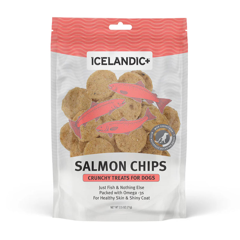 Icelandic+ Salmon Chips Dog Treats