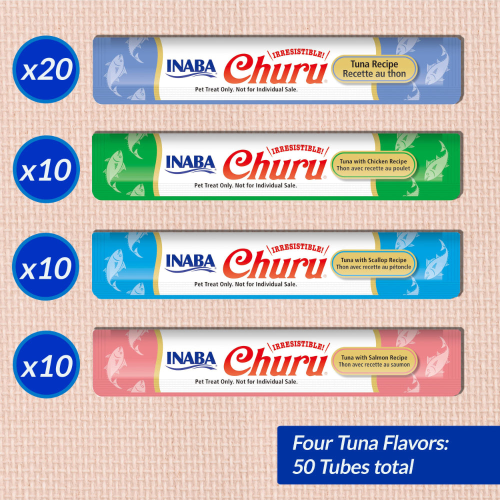 Inaba Churu Tuna Variety Pack Puree Cat Treats