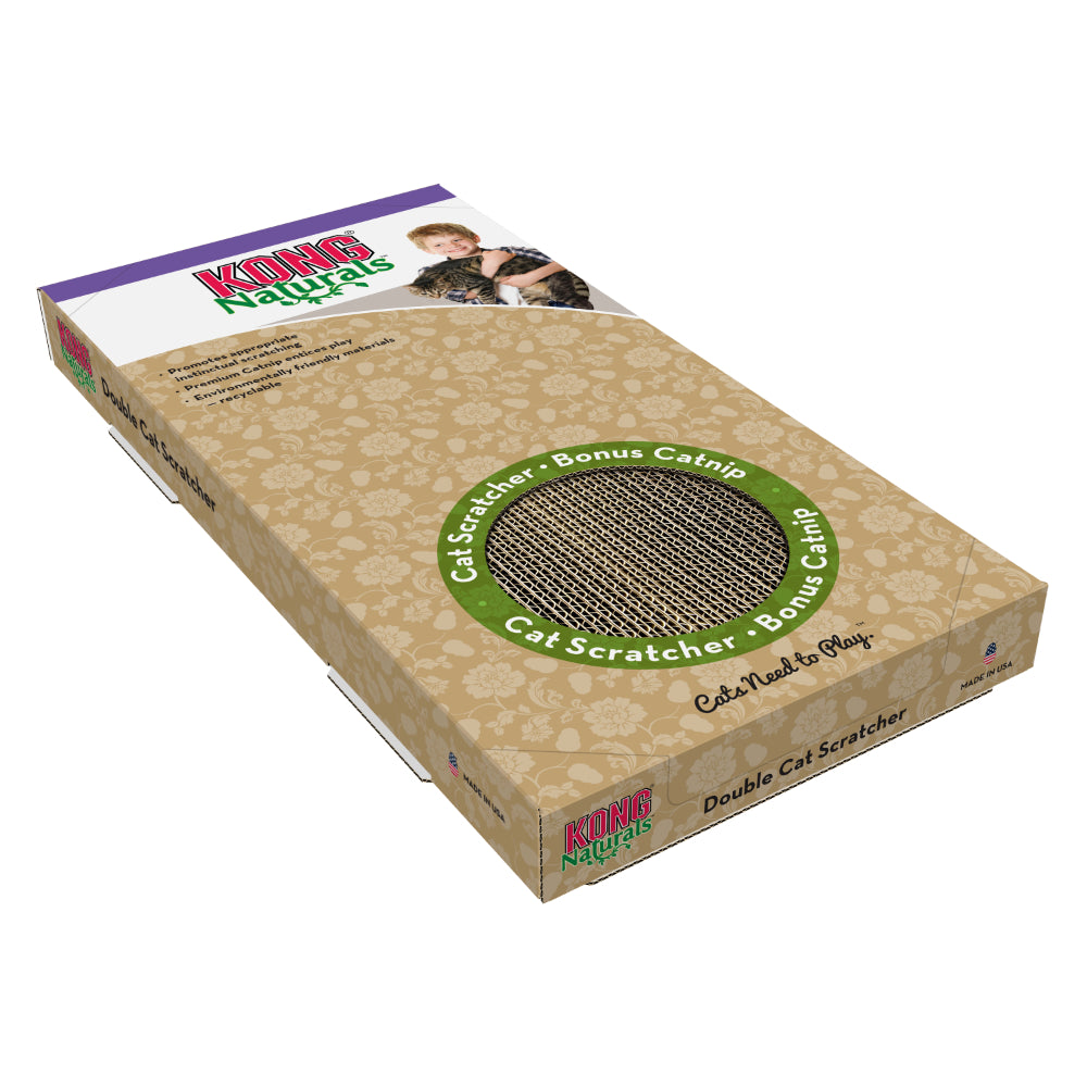 KONG Naturals Scratcher Double for Cats