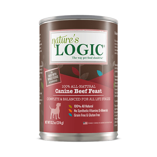 Nature's Logic Beef Feast Dog Wet Food