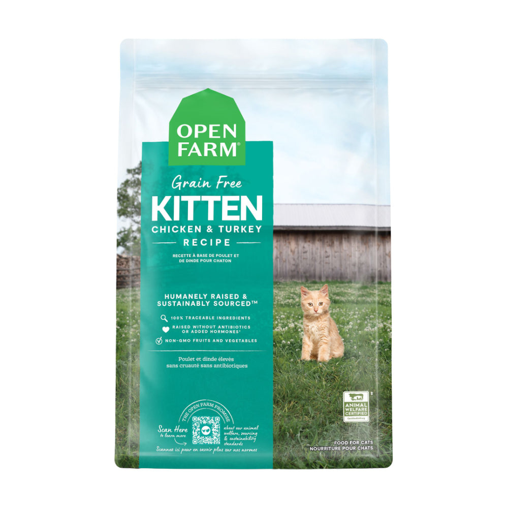 Open Farm Turkey & Chicken Kitten Cat Food