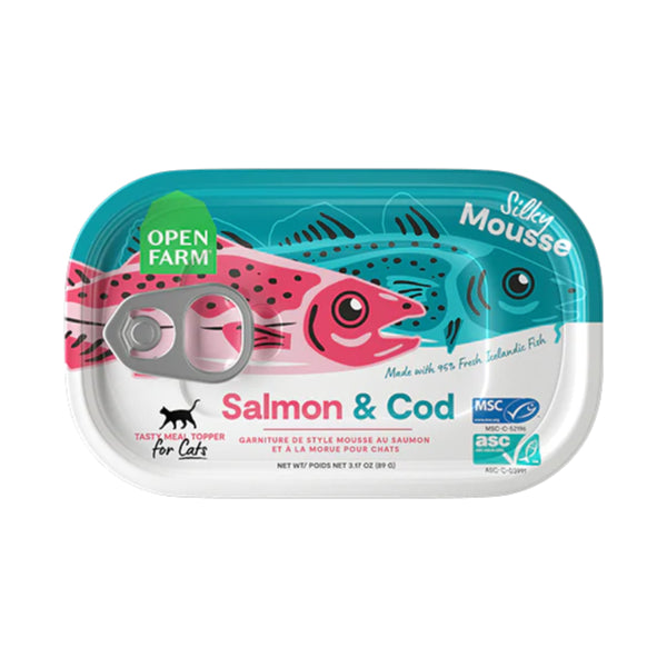 Open Farm Salmon & Cod Topper for Cats