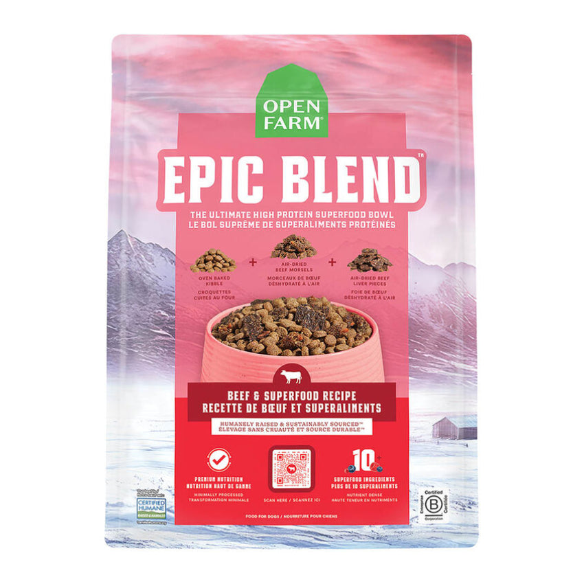 Open Farm Epic Blend Beef & Superfood Dog Food