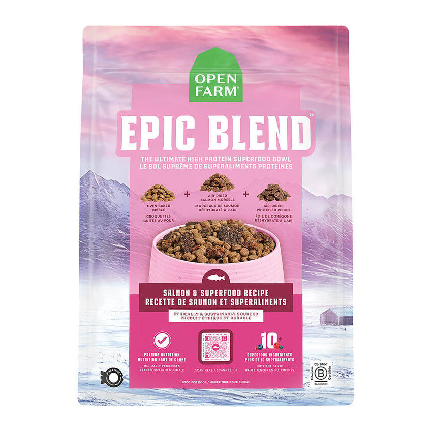 Open Farm Epic Blend Salmon & Superfood Dog Food