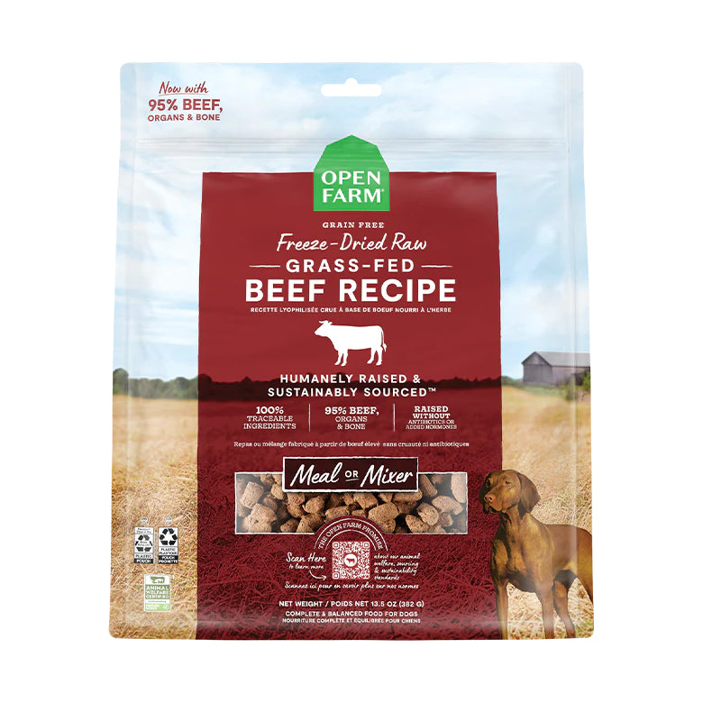 Open Farm Beef Freeze-Dried Raw Dog Food