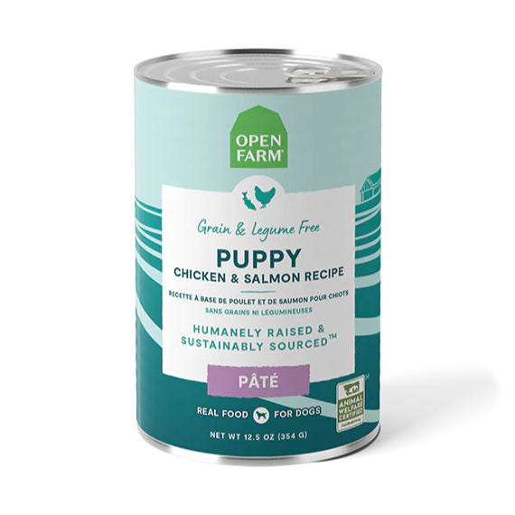 Open Farm Puppy Chicken & Salmon Paté Dog Wet Food