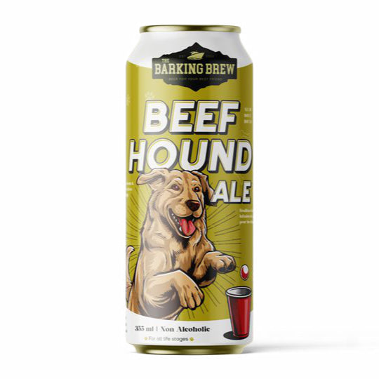 The Barking Brew Beef Hound Ale for Dogs
