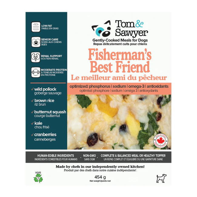 Tom&Sawyer Fisherman's Best Friend Cooked Dog Food