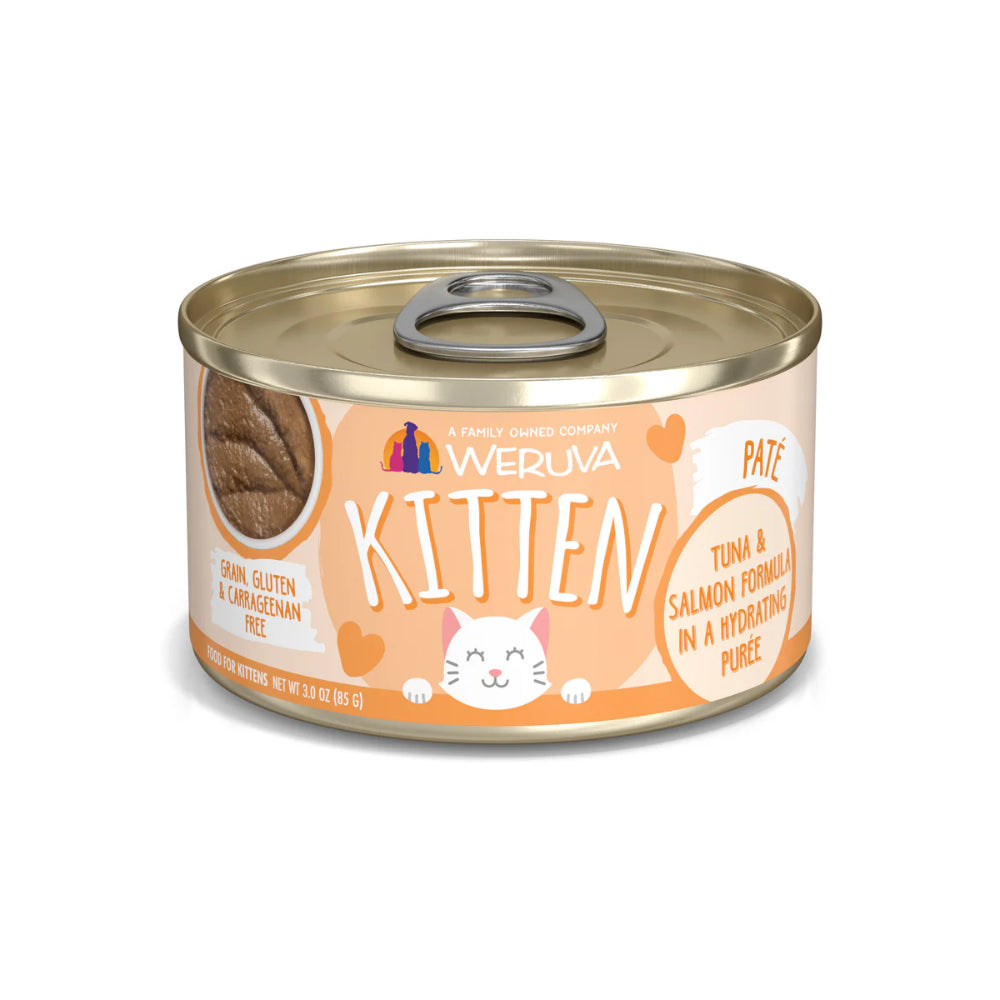 Weruva Kitten Tuna & Salmon in a Hydrating Purée Cat Wet Food