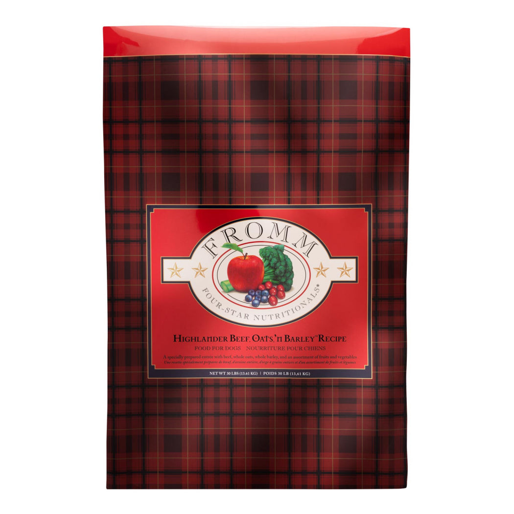 Fromm Four Star Highlander Beef, Oats, 'n Barley Dog Food
