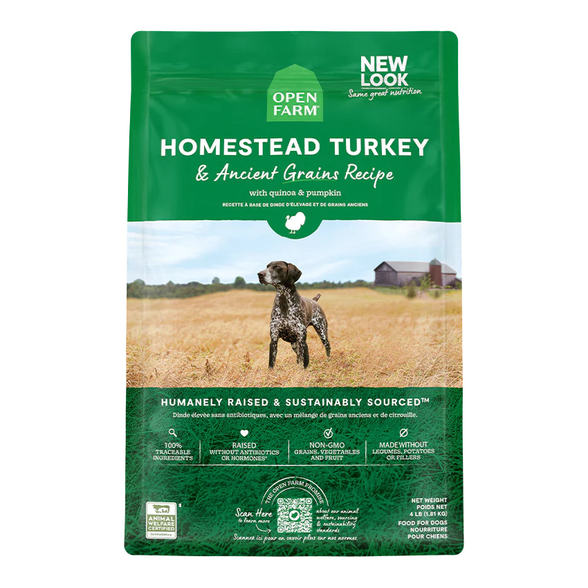 Open Farm Turkey & Ancient Grains Dog Food