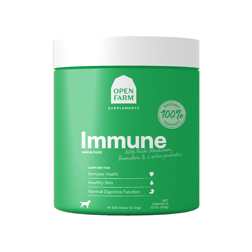 Open Farm Immune Supplement Chews for Dogs