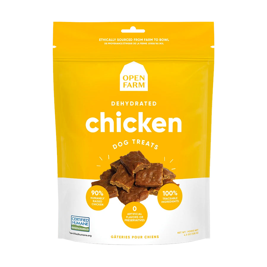 Open Farm Chicken Dehydrated Dog Treats