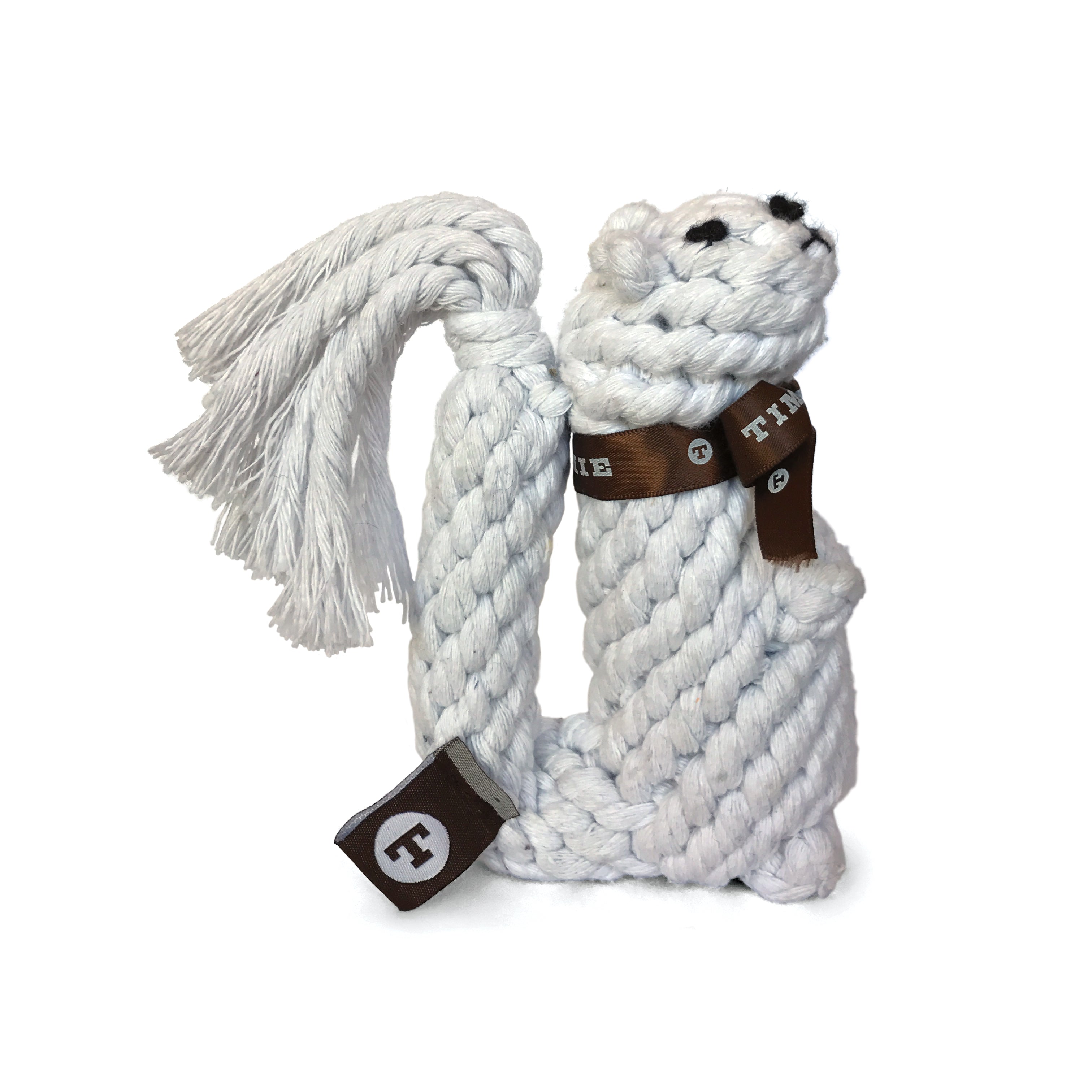 Timmie's Trinity the Squirrel Rope Dog Toy