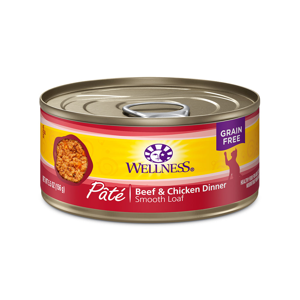 Wellness Pâté Beef & Chicken Cat Wet Food